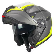 SKA-P 5THG Falcon Sport Modular Helmet Matt Black / Fluo Yellow