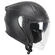 SKA-P 1MHA Jedi Mono Open Face Helmet Черный