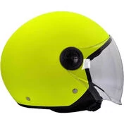 Bhr 832 Minimal Matt Yellow Motorcycle Jet Мотошлем