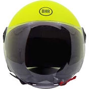 Bhr 832 Minimal Matt Yellow Motorcycle Jet Мотошлем