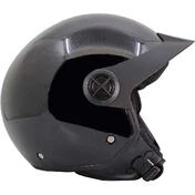 Bhr 833 Peak Motorcycle Jet Мотошлем Glossy Black