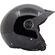 Bhr 833 Peak Motorcycle Jet Мотошлем Glossy Black