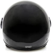 Bhr 835 Special Black Metallic Jet Motorcycle Мотошлем