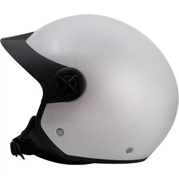 Bhr 833 Peak Glossy White Motorcycle Jet Мотошлем