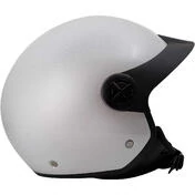 Bhr 833 Peak Glossy White Motorcycle Jet Мотошлем