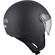 NZI Capital Vision Open Face Helmet Matt Matt Black