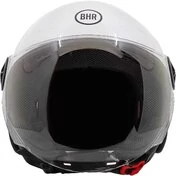 Bhr 832 Minimal Glossy White Motorcycle Jet Мотошлем