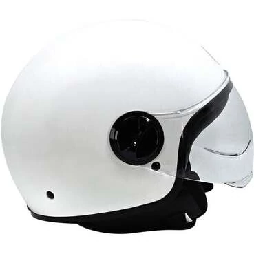 Bhr 835 Special Glossy White Motorcycle Jet Мотошлем