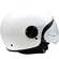 Bhr 835 Special Glossy White Motorcycle Jet Мотошлем
