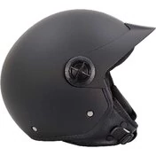 Bhr 833 Peak Matt Black Motorcycle Jet Мотошлем