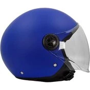 Bhr 832 Minimal Matt Blue Motorcycle Jet Мотошлем
