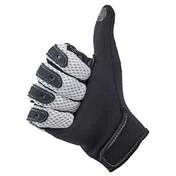 Biltwell Anza Summer мотоперчатки White Black