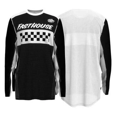 Fasthouse Grindhouse Waypoint 24.1 Jersey White Черный