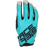 Enduro Motorcycle мотоперчатки for Children in ACERBIS CE MX XK KID Petrol Green Fabric