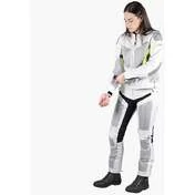 Trigonis-Air Women's Sport Fabric Motorcycle мотокуртка Dark Gray Neon Yellow