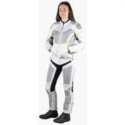 Trigonis-Air Women's Sport Fabric Motorcycle мотокуртка Dark Gray Neon Yellow