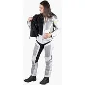 Trigonis-Air Women's Sport Fabric Motorcycle мотокуртка Dark Gray Neon Yellow
