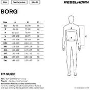 Rebelhorn BORG Black Motorcycle мотокуртка
