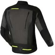 Rebelhorn BORG Motorcycle мотокуртка Black Dark Gray Fluo Yellow