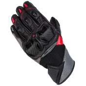 Rebelhorn FLUX II Motorcycle мотоперчатки Black Gray Fluo Red