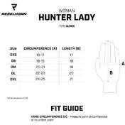 Custom Rebelhorn Women's Motorcycle мотоперчатки HUNTER LADY Vintage Brown
