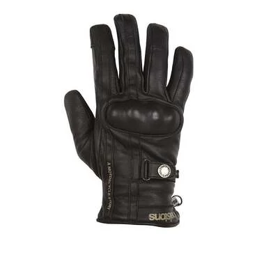 Helstons Burton мотоперчатки Black Черный