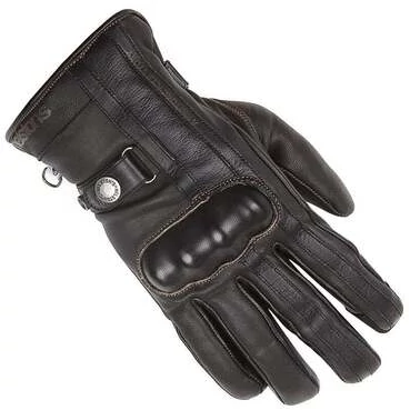 Helstons Burton мотоперчатки Choco Black Черный