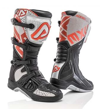 Motorcycle Cross Enduro мотоботинки Acerbis X-TEAM Black Gray