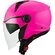 Motorcycle Мотошлем Jet KYT D-CITY PLAIN Pink Fuo