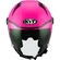 Motorcycle Мотошлем Jet KYT D-CITY PLAIN Pink Fuo