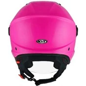 Motorcycle Мотошлем Jet KYT D-CITY PLAIN Pink Fuo
