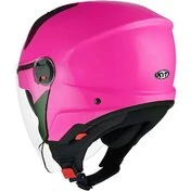 Motorcycle Мотошлем Jet KYT D-CITY PLAIN Pink Fuo