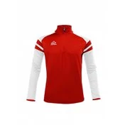 Acerbis KEMARI Half Zip Training Sweatshirt Red White