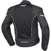 Summer Motorcycle мотокуртка Gms SAMU Mesh Black Yellow