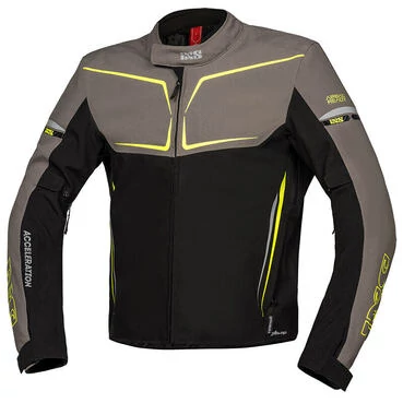 Ixs Ts-pro-st Plus мотокуртка Black Anthracite Lime Серый