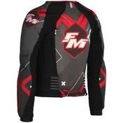 Bib Child Moto Cross Enduro FM Racing ULTRA SLEEVE KIDS Black