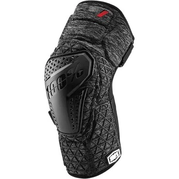 100% SURPASS Motorcycle Cross Enduro Knee Brace Gray Black