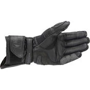 Alpinestars SP-2 v3 Perforated Leather Motorcycle мотоперчатки Black Anthracite