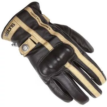 Helstons Burton мотоперчатки Black Beige Черный