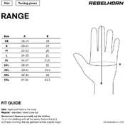 Adventure Rebelhorn RANGE Motorcycle мотоперчатки Black