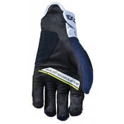 Five E3 EVO Motorcycle мотоперчатки Blue Yellow Fluo