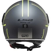 Ls2 OF558 SPHERE LUX 2 FIRM Matt Black Titanium Motorcycle Jet Мотошлем