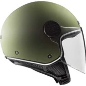 Ls2 OF558 SPHERE LUX 2 SOLID Matt Military Green Motorcycle Jet Мотошлем