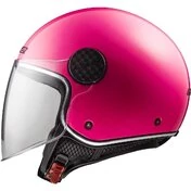 Jet Motorcycle Мотошлем Ls2 OF558 SPHERE LUX 2 SOLID Fluo Pink