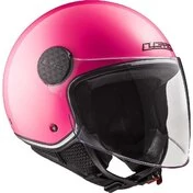 Jet Motorcycle Мотошлем Ls2 OF558 SPHERE LUX 2 SOLID Fluo Pink