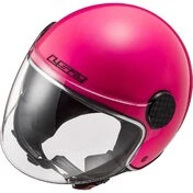 Jet Motorcycle Мотошлем Ls2 OF558 SPHERE LUX 2 SOLID Fluo Pink