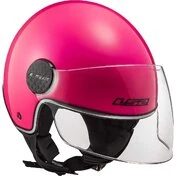 Jet Motorcycle Мотошлем Ls2 OF558 SPHERE LUX 2 SOLID Fluo Pink