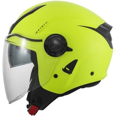 Ufo SPIRIT Urban Jet Motorcycle Мотошлем Fluo Yellow