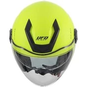Ufo SPIRIT Urban Jet Motorcycle Мотошлем Fluo Yellow