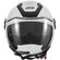 Ufo SPIRIT White Urban Jet Motorcycle Мотошлем